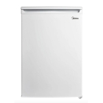 ΚΑΤΑΨΥΚΤΗΣ ΟΡΘΙΟΣ MIDEA MDRD129FZE01 ΛΕΥΚΟΣ