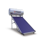 ΗΛΙΑΚΟΣ ΘΕΡΜΟΣΙΦΩΝΑΣ PYRAMIS 160LT ECOLINE 1X2m2