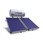 ΗΛΙΑΚΟΣ ΘΕΡΜΟΣΙΦΩΝΑΣ PYRAMIS 200LT ΕΠΙΛΕΚΤΙΚΟΥ ΣΥΛΛΕΚΤΗ 2Χ1,5m2