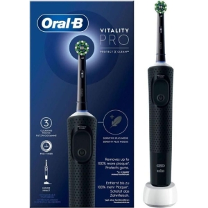 ΗΛΕΚΤΡΙΚΗ ΟΔΟΝΤΟΒΟΥΡΤΣΑ ORAL-B VITALITY PRO ΜΑΥΡΗ