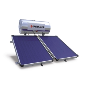 ΗΛΙΑΚΟΣ ΘΕΡΜΟΣΙΦΩΝΑΣ PYRAMIS 200LT ΕΠΙΛΕΚΤΙΚΟΥ ΣΥΛΛΕΚΤΗ 2Χ1,5m2
